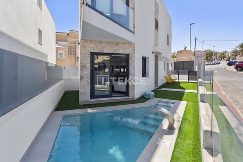3-Bedroom Modern Detached Villa 200 m from the Beach in Torrevieja Costa Blanca This splendid villa in Torrevieja features a detached house with three bedrooms and a private pool. Torrevieja, originally known for an ancient guard tower that lent its ...