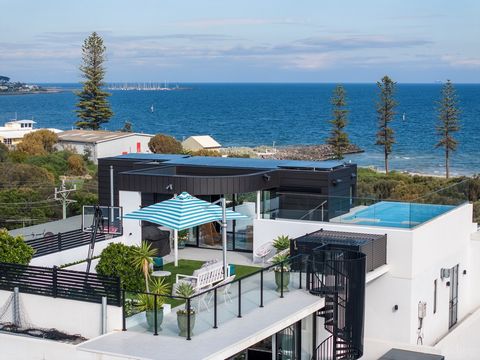 One-Of-A-Kind Waterfront Penthouse – 800 sqm (approx.) of Luxury with Rooftop Pool & Spectacular Views Perched atop Modernist icon “St Kiernan” c.1939 on Elwood’s exclusive Golden Mile beachfront, this breathtaking penthouse residence provides more t...