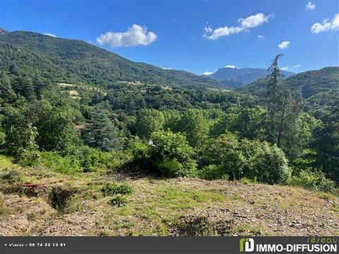 Mandate N°FRP162206: with breathtaking view - Site: 6350 m2, Sight: On the Caroux, the Espinouse. - Additional equipment: Garden, parking, - heating: none - More information is available upon request...