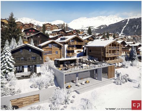 Combining the charm of authentic alpine chalets with the ease of modern, apartment living, Four du Bry is a tasteful renovation project, harmoniously converting two traditional chalets into 7 modern, self-contained apartments. Situated in the charmin...