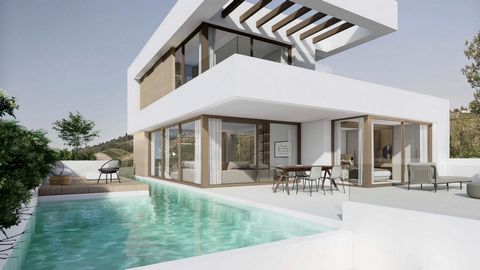 Luxe villa's met 3 slaapkamers nabij Benidorm. Luxe villa's met 3 slaapkamers op één of twee verdiepingen nabij Benidorm. Er zijn drie verschillende soorten ontwerpen volgens de behoeften van elke klant. Sommige modellen zijn gebouwd op 1 of 2 verdie...