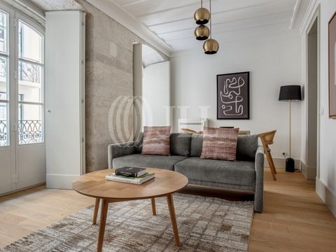 1-bedroom apartment with 56 sqm of gross private area, in the Madalena 88 condominium, in downtown Lisbon. The apartment consists of a living room with balcony access and dining area, fully equipped kitchen, one bedroom with a wardrobe, and a bathroo...