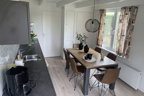 This modern lakeside holiday home is in Zonnemaire, Netherlands. It comes with 3 big rooms. The place accommodates up to 6 persons with beach area nearby. You can go swimming, relax in the garden on the sun loungers, play with kids on trampoline too....