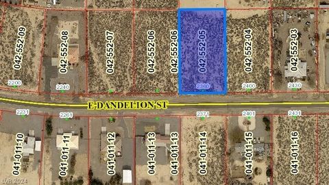 Surrounded by awesome mountain views, enjoy Mount Charleston year round from your back yard as well as the gorgeous sunsets. 1+ AC parcel all to yourself! Bring all your toys and dreams! Established neighborhood in south Pahrump, close to amenities w...