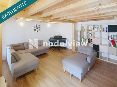 Maison de village rénovée avec 3 chambres.
