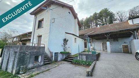 Charmant ensemble immobilier avec grange à Champdossin (01260)