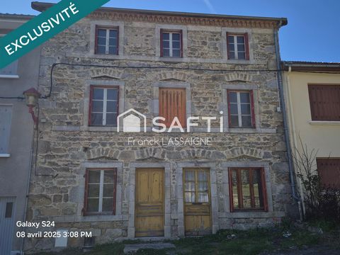 Maison en pierres avec jardin clos de 390m²...