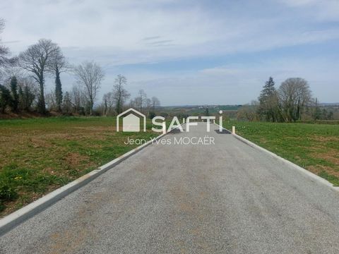 SAINT-THOIS (29520) ; Terrain viabilisé, borné, libre de constructeur, 650 m2.