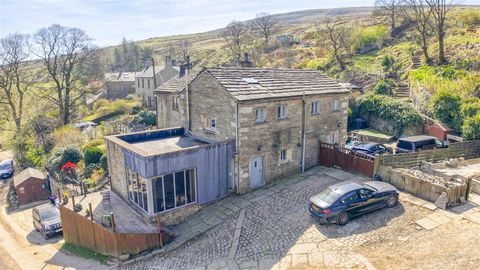 With incredible views and a commanding position in a small hamlet setting, this 3 bedroom Grade II Listed semi-detached home enjoys good outdoor space, stunning aspects, a detached garden pod and gated driveway parking. Excellent presentation complet...