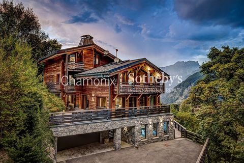 EXCLUSIVE - Chamonix Sotheby’s International Realty presents Chalet Kuma, an architect-designed luxury chalet for sale in the Chamonix Valley, ideally located directly on the famous Kandahar ski slope in Les Houches. Offering an unrivalled ski-in/ski...