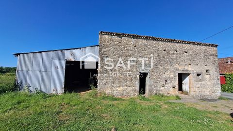 Grange à rénover sur 1500 m² de terrain