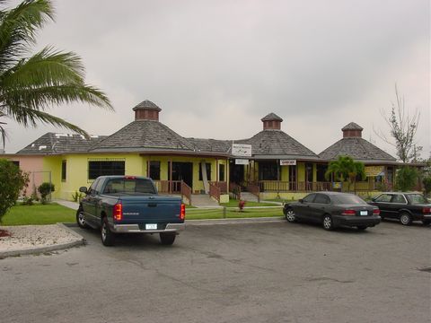 This is a wonderful property located on East Sunrise Highway, a main thorough fare connecting Lucaya to Freeport Town center. The large 6.78 acre compound consists of retail rental units, a function center and vacant land.