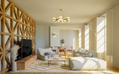 Welcome to South Chiado 4A – A sophisticated new development for those looking for a superior lifestyle. Filled with beauty, charm and Lisbon in the background. With spacious, elegant but comfortable interiors, the apartments have been completely des...