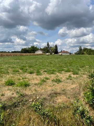 45630 - BEAULIEU SUR LOIRE - Beautiful building plot with an area of 2,000 m², in a very quiet and pleasant area, close to the Canal Latéral à la Loire and the Loire. The front of the land is 25 m, the sides about 85 m. All connections are at the lev...
