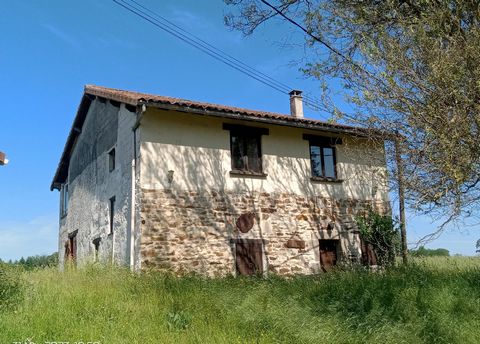 Two detached houses with 22 acres of land situated in a small hamlet (no through road) in the Haute Vienne, walking distance to a small village with basic amenities. The first house is mostly renovated and comprises on the ground floor of a lounge, k...