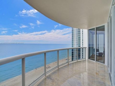 Wow! Enter This 3490 Sf Palace in The Sky Through Private Elevator Foyer and Immediately & Throughout See Spectacular Direct Ocean Views! This Double Unit 4 Bedroom, 4 Terraces, Spacious Primary Suite W/Large Bath and Large Closet, Features A Flow Th...