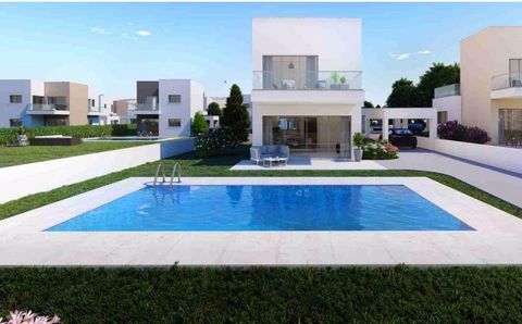 Luxury Two Bedroom Detached Villa For Sale in Kouklia, Paphos - Title Deeds (New Build Process) These luxury properties are perched on the hills adjacent to a renowned world class 18-hole championship golf course. The positioning of each unique 2 & 3...
