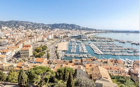 CANNES ONLY 190 METERS FROM THE CITY CENTER AND 790 METERS FROM THE CROISETTE AND THE BEACHES, INVESTMENT BUILDING WITH DIVISION INTO CONDOMINIUM LOTS IDEAL FOR CONGRESS AND SEASONAL RENTALS WITH 3 INDEPENDENT APARTMENTS WITH INDIVIDUAL METERS, DOUBL...