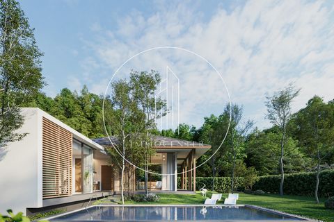PHUKET IN NA YANG 3 KM FROM THE BEACH MODERN VILLA PROJECT with 3 master suites, kitchen open to double living room, laundry room. FENCED AND WOODED GROUNDS. SWIMMING POOL. GARAGE. 10 KM FROM LAYAN BEACH. 5 KM FROM THE AIRPORT. 3 KM TO NA YANG BEACH....