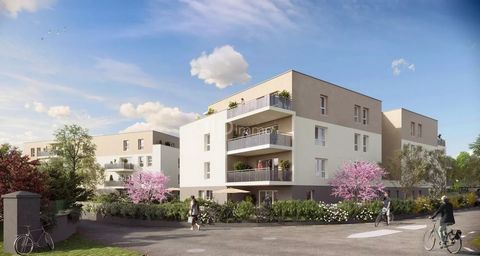 ARBIN, In a luxury residence, closed and secure, apartment of 64.19 m² of type T3 with balcony of 12.54 m². It comprises: an entrance hall, a kitchen open to the living room, two bedrooms, a bathroom, toilet, hallway, laundry room. The residence is l...