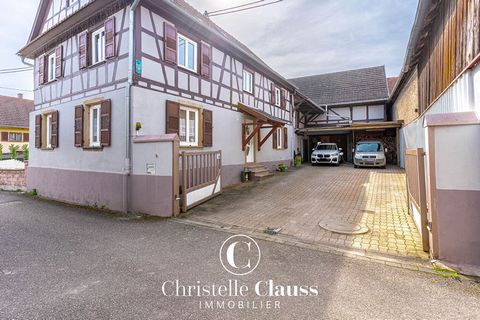 Located in the heart of the charming village of Osthouse in a cul-de-sac, come and discover this Alsatian house in very good condition on an enclosed plot of land with a capacity of 8 ares 63. The house is composed as follows: On the first level, you...