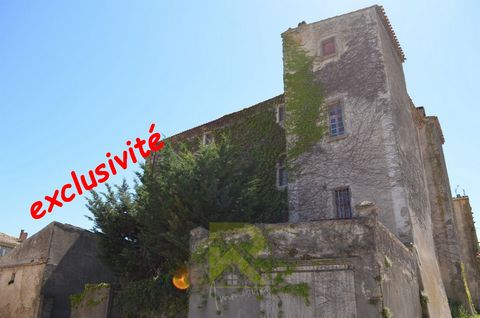 Lovers of history and old stone, this is a unique opportunity not to be missed! This feudal castle to be renovated, dating from 993 and having belonged to Pierre de Minerve, is full of history and charm. With an average height of 25m and 3 towers on ...