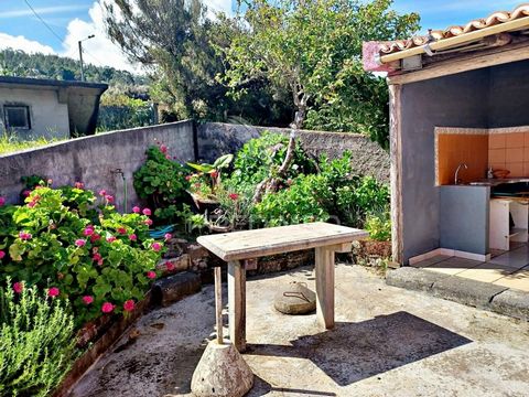 This rustic land for sale in Achadas da Cruz - Porto Moniz, has a total area of 1.026m2. It has 1 storage room transformed into a bedroom and open space kitchen. Attached is the sanitary installation with a shower. The land is fully cultivated with a...