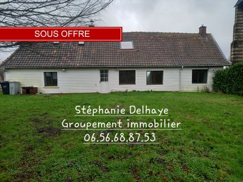 I am pleased to present to you this detached house of 75 m2 on a plot of land of 490 m2 located in Monts en Ternois, close to Frévent and Saint Pol sur Ternoise where you have all the shops as well as buses to go to 0 Arras and in Amiens and even an ...
