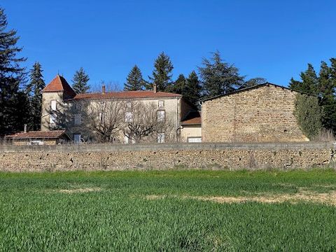 Une Opportunité Unique de Réaliser Vos Rêves, dans un lieu chargé d’histoire avec une vue exceptionnelle. Vous cherchez une propriété d'exception à faire revivre ? Ne cherchez pas plus loin ! Cette demeure nichée proche de Châteauneuf de Galaure, vou...