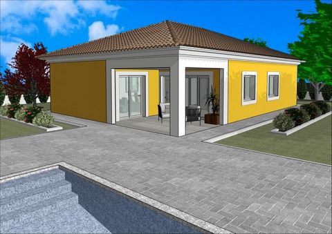 NEW BUILD VILLAS IN PINOSO New Build villas situated in Pinoso. One level villa build on the rustic plot of 10 548 m2, ( of them fenced 2,500 m2) has 3 bedrooms and 2 bathrooms, open plan kitchen with the lounge area, fitted wardrobes, private pool a...
