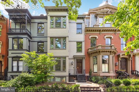 Welcome to this premier two-bedroom, two-bathroom condo with secure EV ready parking (available for purchase) in The Gaslight District, one of DC’s most prestigious developments, right in the heart of Logan Circle. This exceptional unit boasts the co...