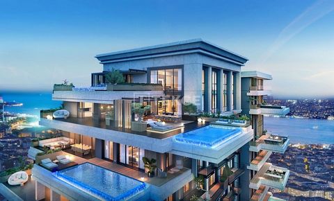 Amplias y luminosas propiedades inmobiliarias con piscinas privadas en Estambul Şişli La propiedad inmobiliaria está ubicada en un proyecto integral en Şişli Nişantaşı. Nişantaşı, una de las regiones más prestigiosas de la ciudad, es famosa por sus t...