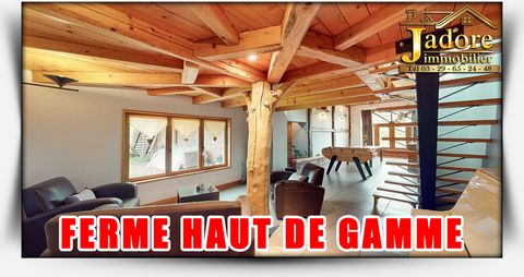 BEKIJK DE VIDEO OP ... JADORE-IMMOBILIER . FR Exclusief JADORE IMMOBILIER presenteert deze parel van HIGH-END VOGEZEN BOERDERIJ met een prachtige renovatie met smaak, evenals een AUTHENTIEK karakter!! Gelegen op slechts 5 minuten van SAINT DIE, winke...