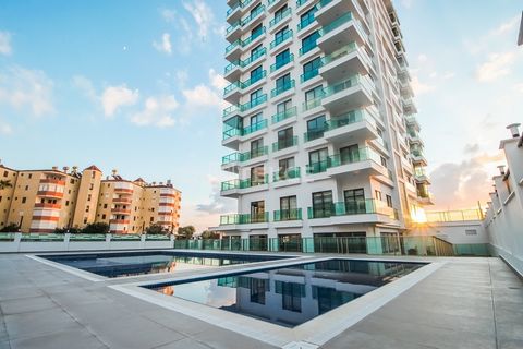 Seafront Apartment in a Hotel - Like Concept Complex in Alanya Mahmutlar The apartment is situated in the Mahmutlar neighborhood of Alanya. Daily and social amenities such as; school, market, bank and cafe are available in the region. The region offe...