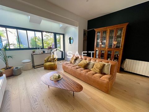 BORDEAUX SAINT SEURIN : Maison en pierre, 4 chambres, jardin, 150 m²