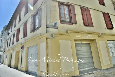 Immeuble de 450m2 à vendre SAINT GAUDENS (31), Local Commercial & 6 Appartements