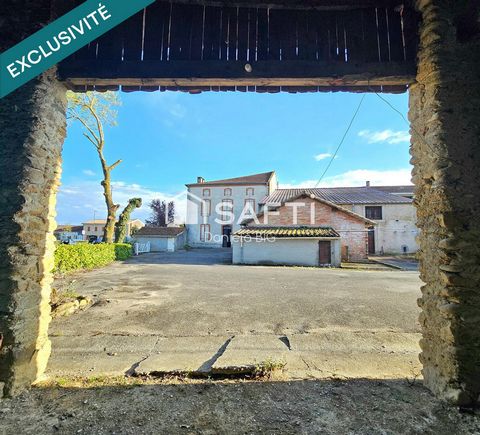 MAISON SPACIEUSE AVEC HANGARS ET GARAGES IDEAL PROJETS PROFESSIONNELS ET INVESTISSEURS AUX PUJOLS
