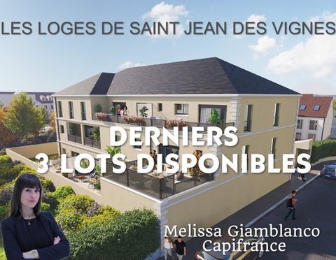APPARTEMENT NEUF - T4 - LES LOGES DE SAINT JEAN DES VIGNES