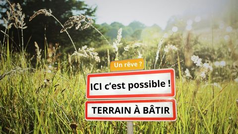Terrain à bâtir de 1392 m2. Vue remarquable