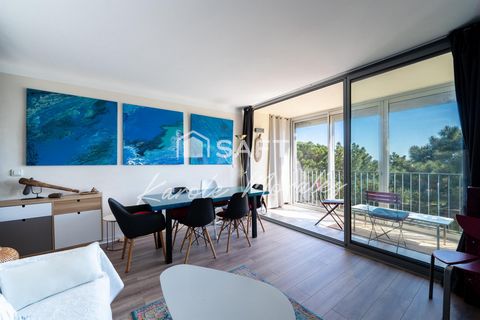BANYULS-SUR-MER, T2 VENDU MEUBLE, DANS BELLE RESIDENCE, 5 MIN D UNE CRIQUE, STATIONNEMENTS