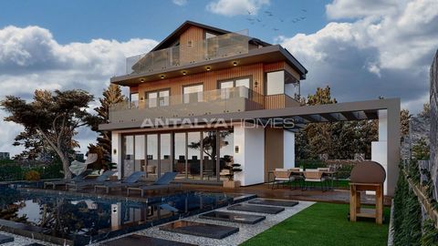 Maisons Élégantes Avec Jardins Privés et Piscines à Fethiye Mugla Ces maisons élégantes comprennent des cuisines ouvertes, un sauna, un bain turc, un salon et une buanderie. Chaque chambre comprend un balcon et une salle de bains privative. Les maiso...