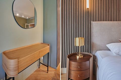 Discover our superb flat in the heart of the XVIth Arrondissement, one of the most secure areas of Paris, just a few minutes from the Champs Elysées. Completely renovated, air-conditioned, tastefully decorated by professionals, elegant and fully equi...