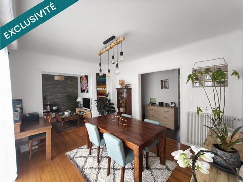 Appartement rénové avec cave, garage et séchoir