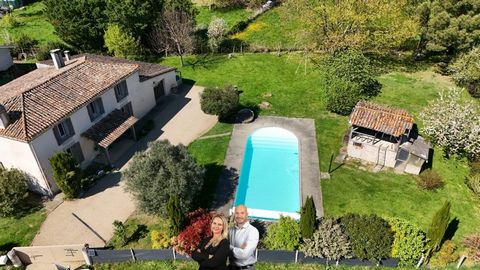 Maison avec piscine sans vis a vis
