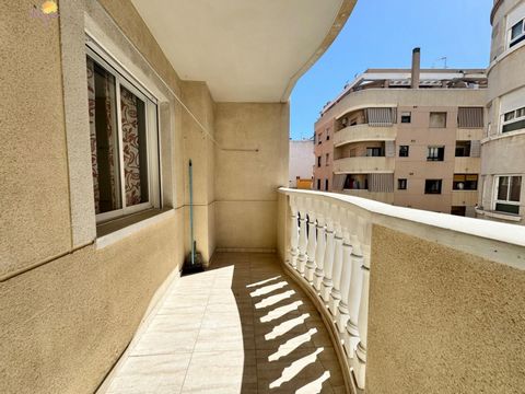 1. Apartment → in Torrevieja Centro area, 51.00 m. of surface, 600 m. from the beach, one double bedroom, one bathroom, property to move into, equipped kitchen, oak interior carpentry, southeast facing, tiled floor, aluminum exterior carpentry / doub...