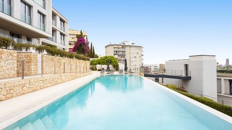 New construction flat Mallorca: This new construction duplex ground floor appartment is located only a few minutes away from the popular Paseo Maritimo and the marina of Palma de Mallorca. The modern duplex flat was built in 2020 and has a living are...