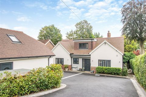 GUIDE PRICE £1,100,000 - £1,200,000. Summerleaze is a circa 1920s chalet bungalow that has been extended and reconfigured by the current owners to make it this five bedroom detached family home that boasts detached garage with a versatile self-contai...