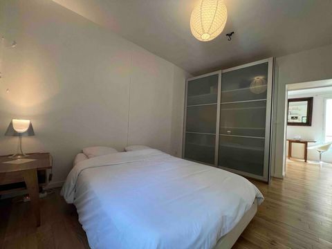 The apartment is located in the heart of the Latin Quarter, one of the liveliest areas in Paris, known for its numerous restaurants, bars, cafes, vintage shops, and more. It is also renowned for its high cultural level, with some of the most prestigi...