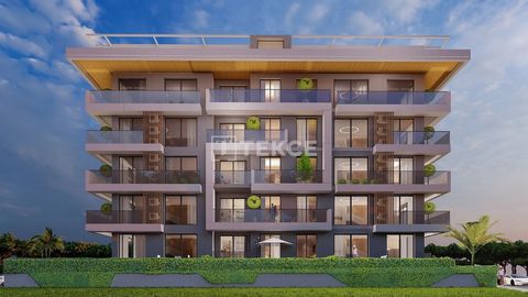 Flats 450 m from the Coast within Complex in Alanya Oba Flats are situated in the Oba neighbourhood of Alanya. Flats are located in a spacious and luminous area. The region is close to hospitals and at the same time to social amenities that you will ...