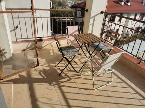 Relax by the pool with the whole family in this lovely apartment on the outskirts of the peaceful seaside resort of Aheloy. A 10 min walk will take you to the nearest beach. There is a restaurant (with a great cook!) in the complex, an Olympic size p...